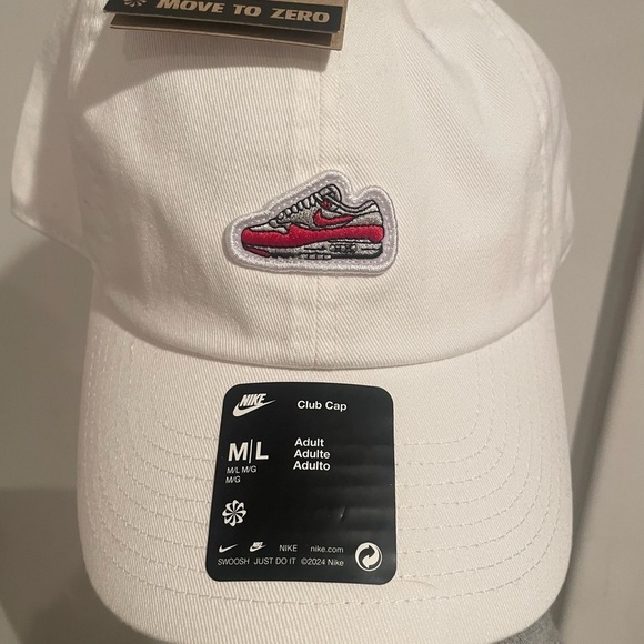 Nike Adult Unisex Club Unstructured Graphic Sneaker Air Max Cap Sz M/L NWT - Picture 3 of 7